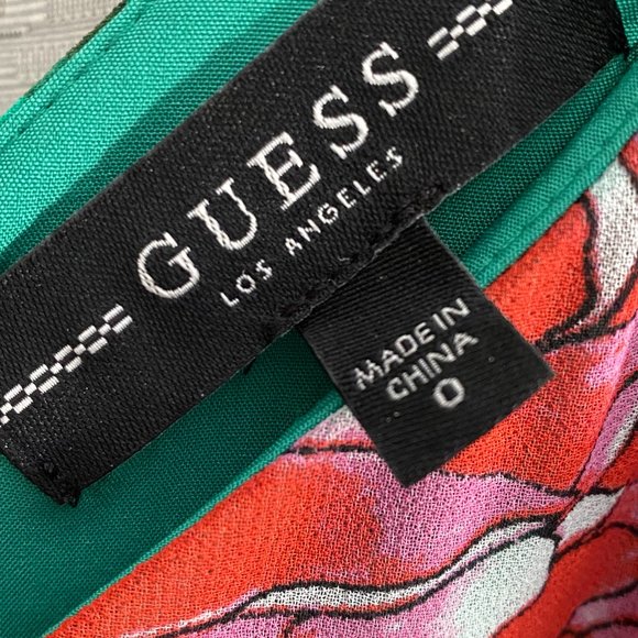 NWOT Guess Floral-Print Wrap Romper - Picture 7 of 11